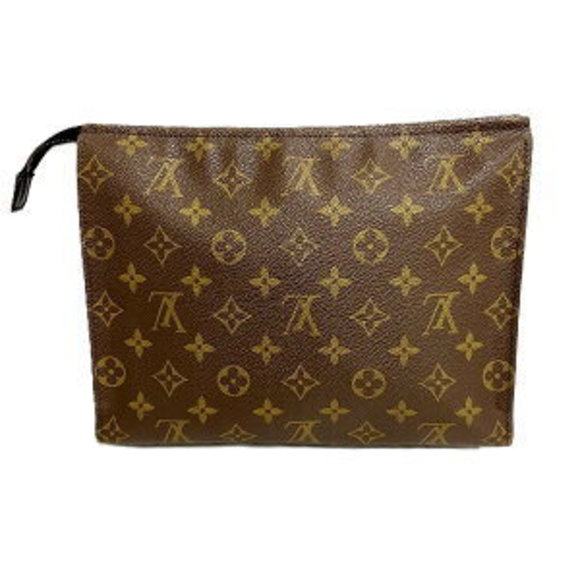 Louis Vuitton Clutch Bag Bag Toilette Shoulder Pochette Monogram - Picture 1 of 8